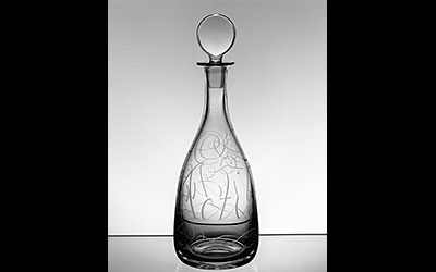 Calligraphic Decanter