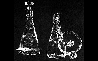 Sir Jack and Lady Lyons Decanters